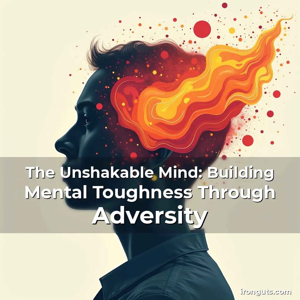 Read more about the article The Unshakable Mind: Building Mental Toughness Through Adversity