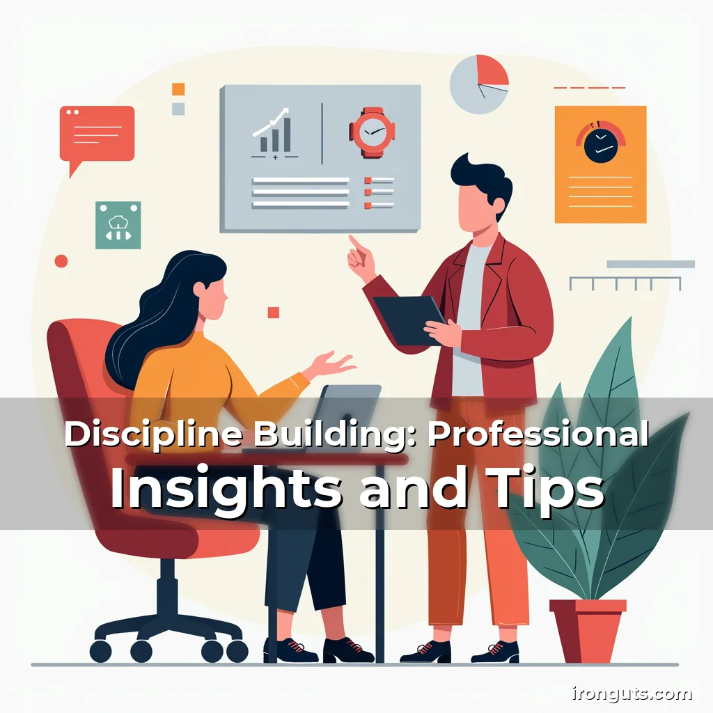 Read more about the article Discipline Building: Professional Insights and Tips
