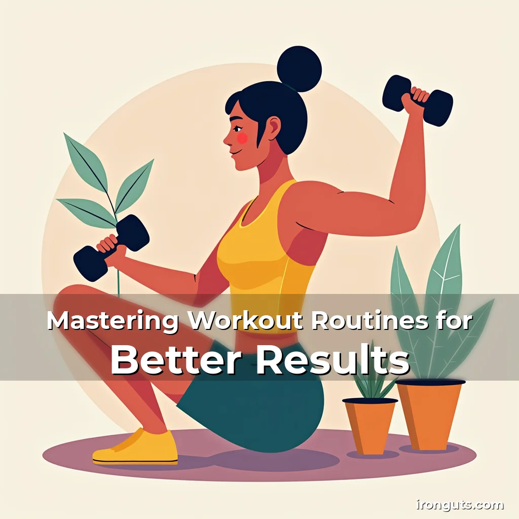 Read more about the article Mastering Workout Routines for Better Results