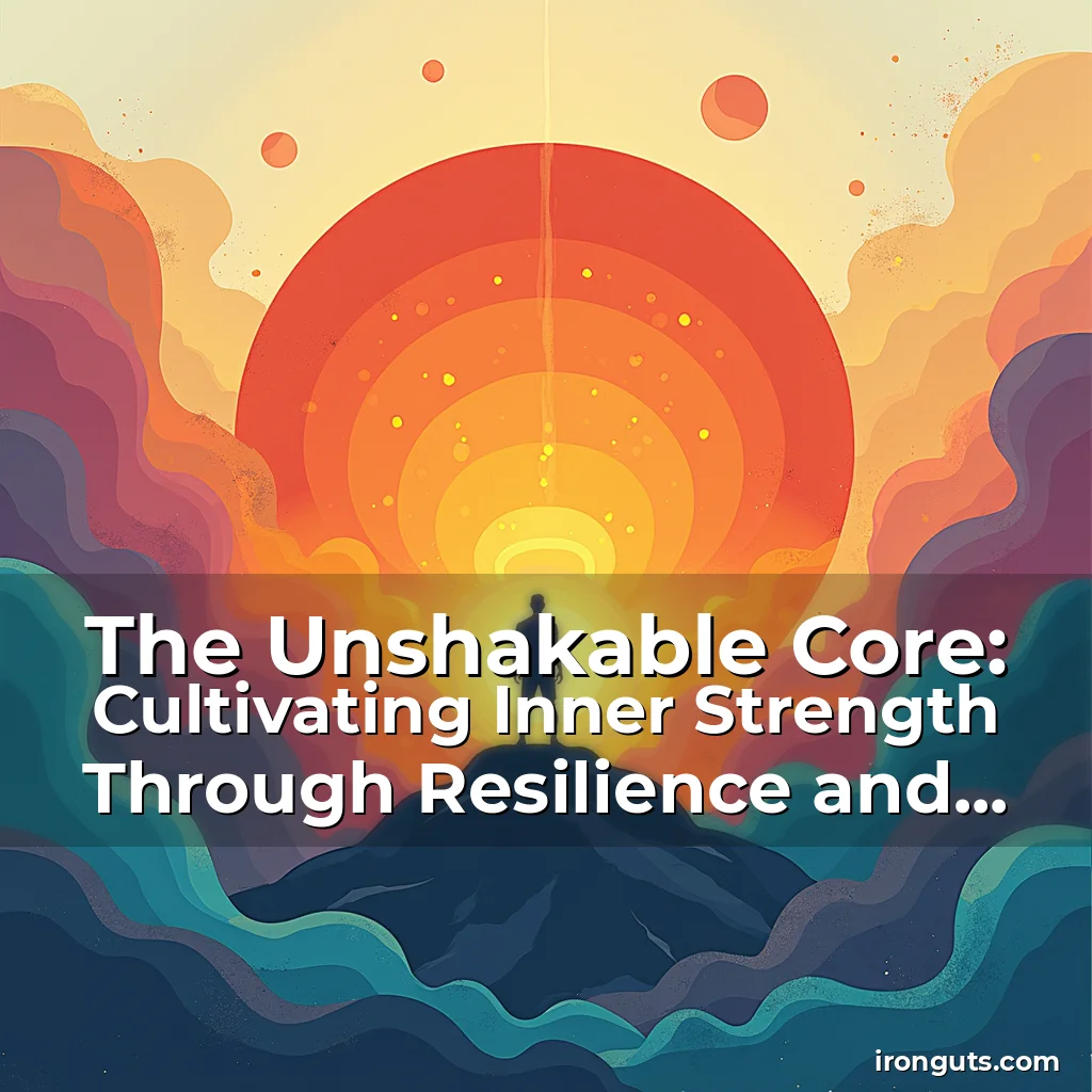 Read more about the article The Unshakable Core: Cultivating Inner Strength Through Resilience and Self-Mastery
