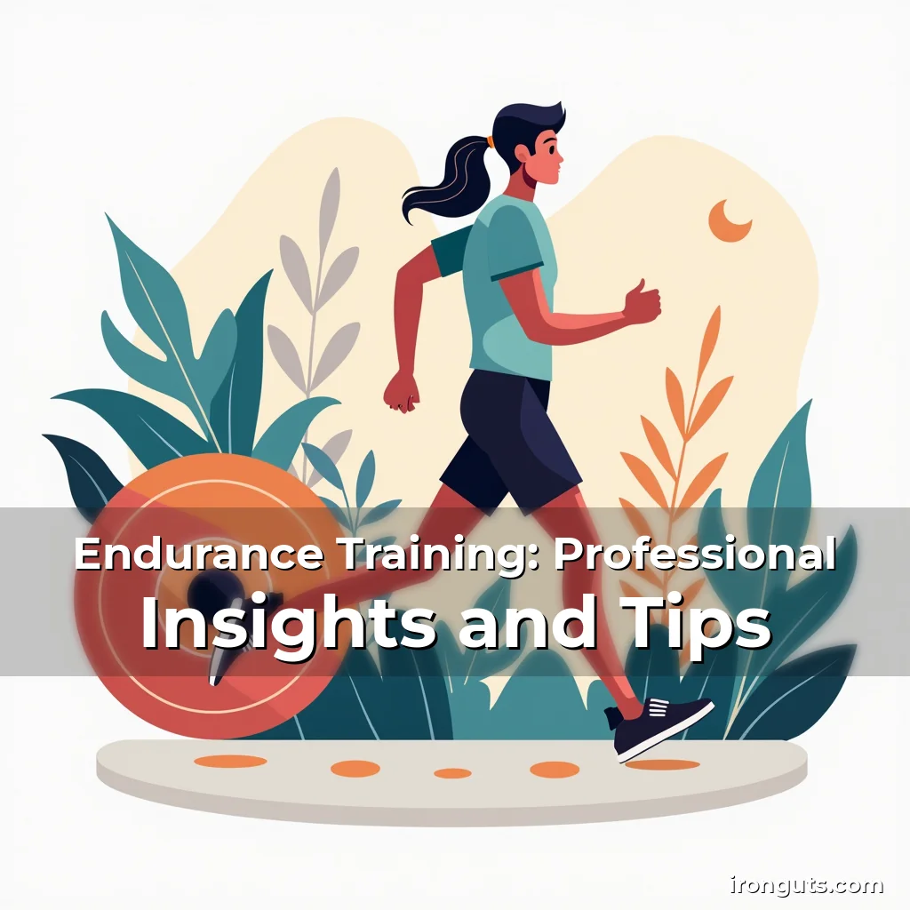 Read more about the article Endurance Training: Professional Insights and Tips